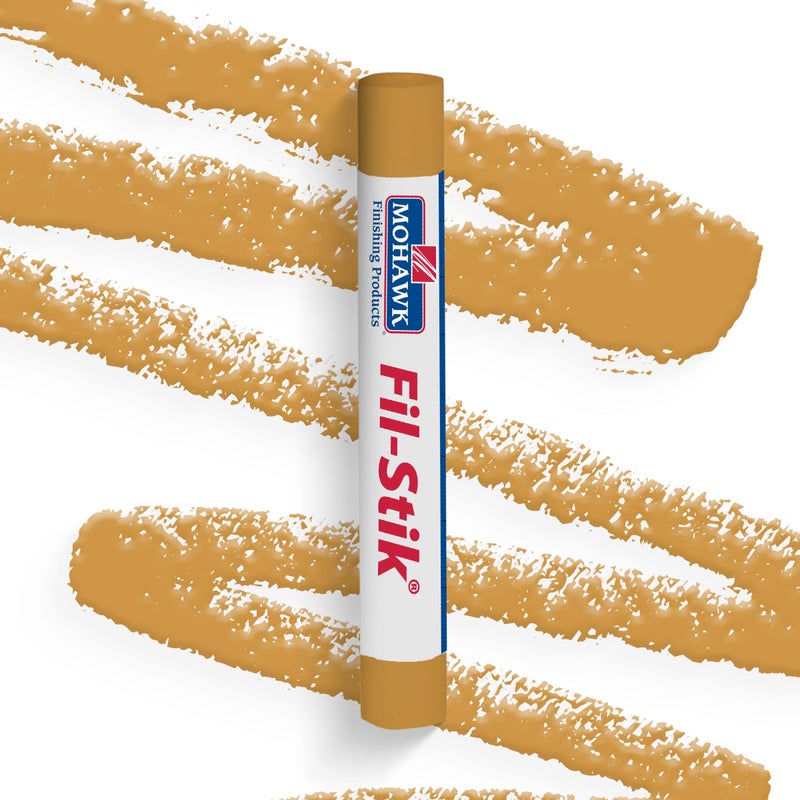 MOHAWK Fill Stick (Fil-Stik) Putty Stick for Wood Repair (Natural Tone)- Rub On Semi-Soft Wax Filler Stick - Image 1